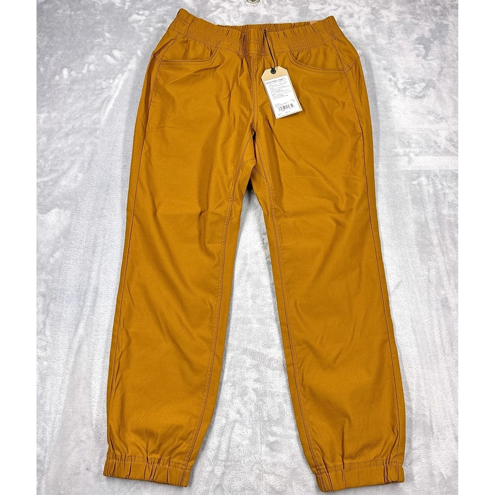 PRANA Halle E-Waist Jogger II Women 10 Antique Bronze ReZion Hiking Pants